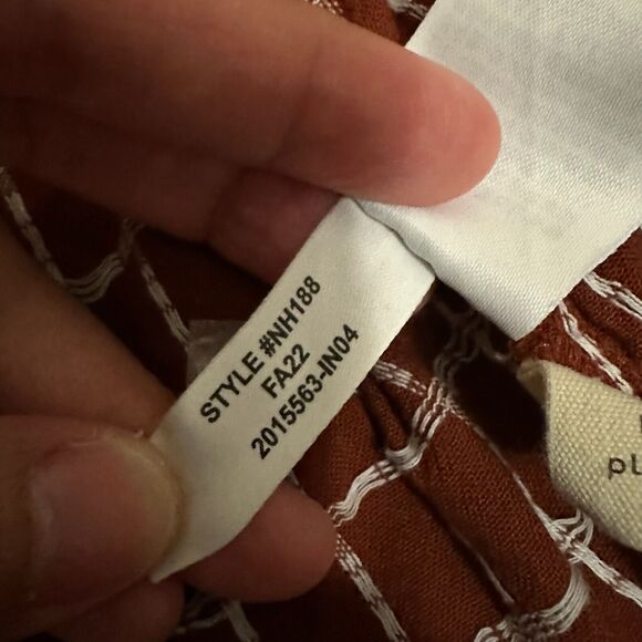 MADEWELL Jacquard Dolman-Sleeve Mini Dress in Dusty Redwood - Picture 10 of 11